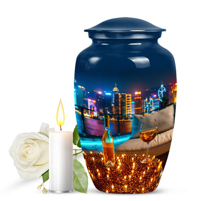  wine urn,