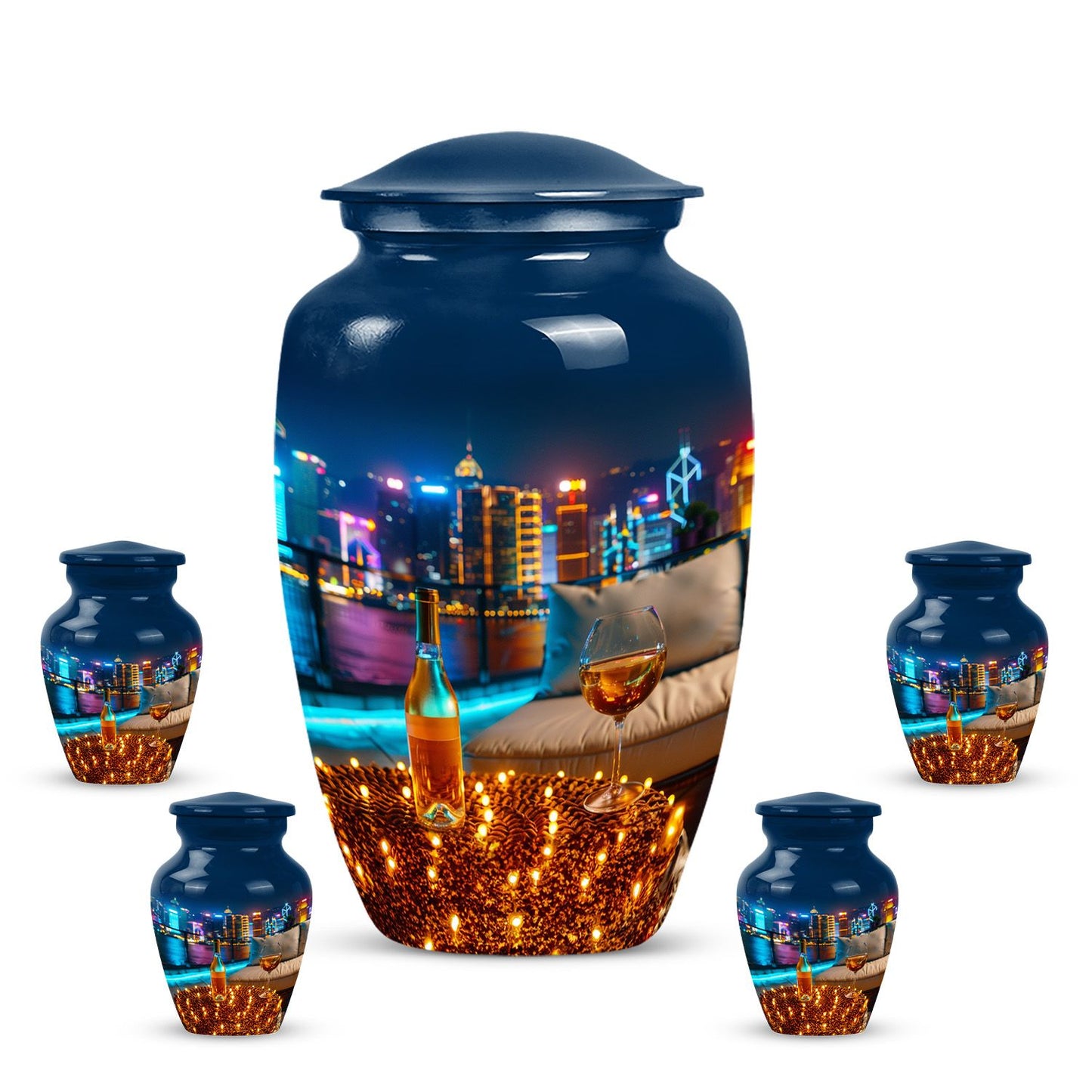  wine urn,