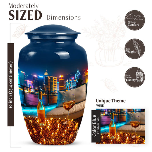  wine urn,