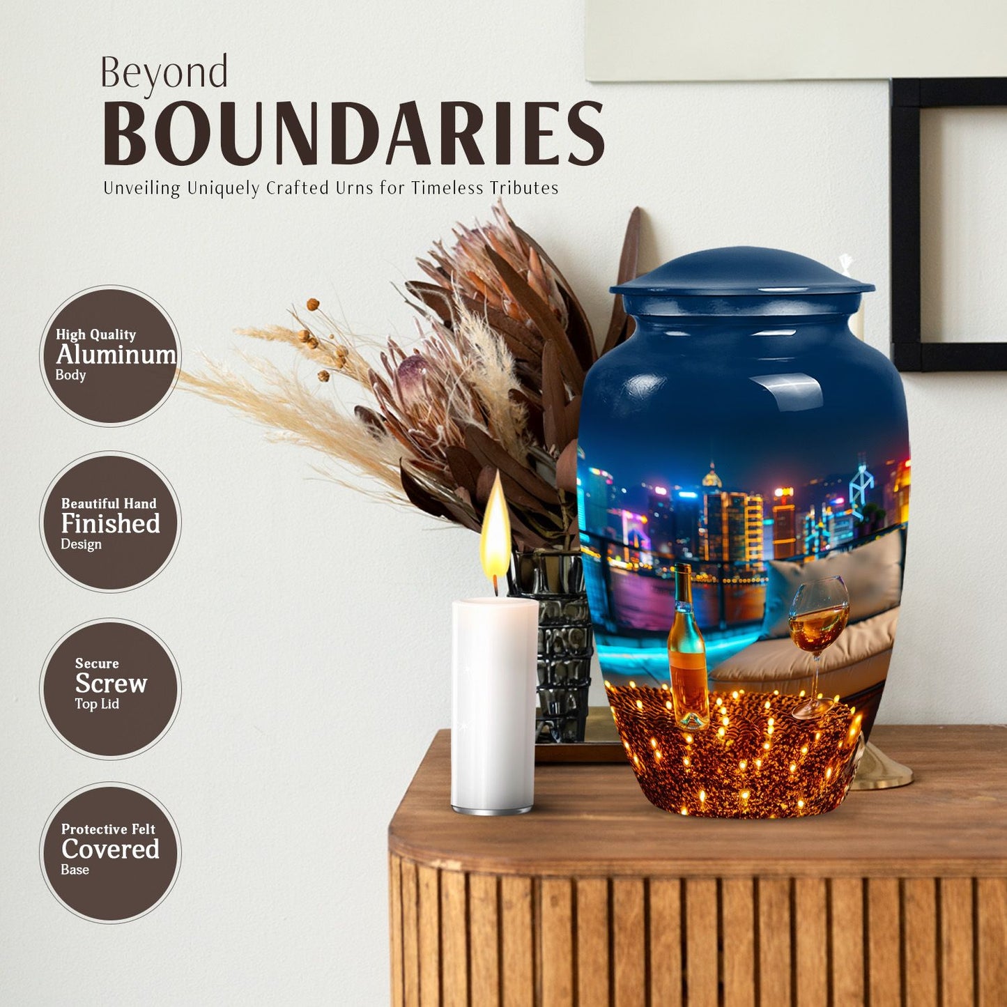  wine urn,