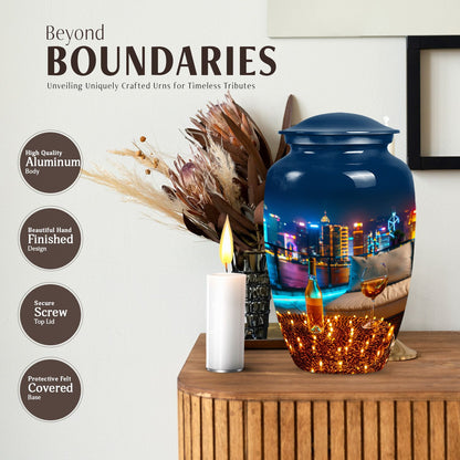  wine urn,