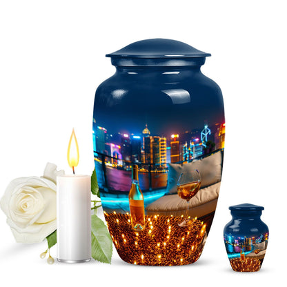  wine urn,