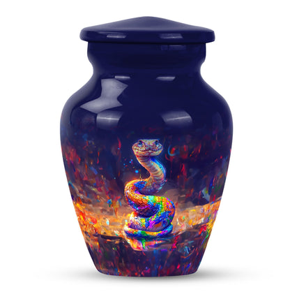 snake urn for human ashes.