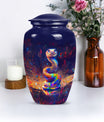 snake urn for human ashes.