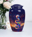 snake urn for human ashes.