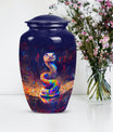 snake urn for human ashes.