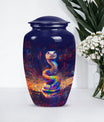 snake urn for human ashes.