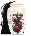 10 Inch Classic Snake Urn, memorial funeral urn 