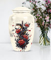 10 Inch Classic Snake Urn, memorial funeral urn 