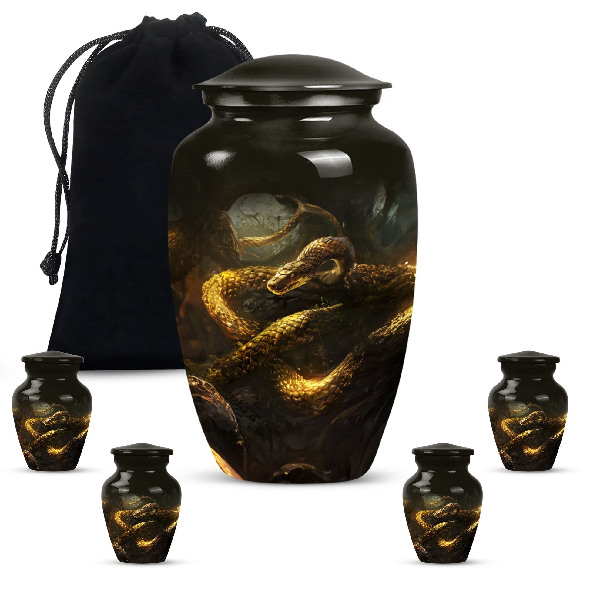 snake urn for ashes