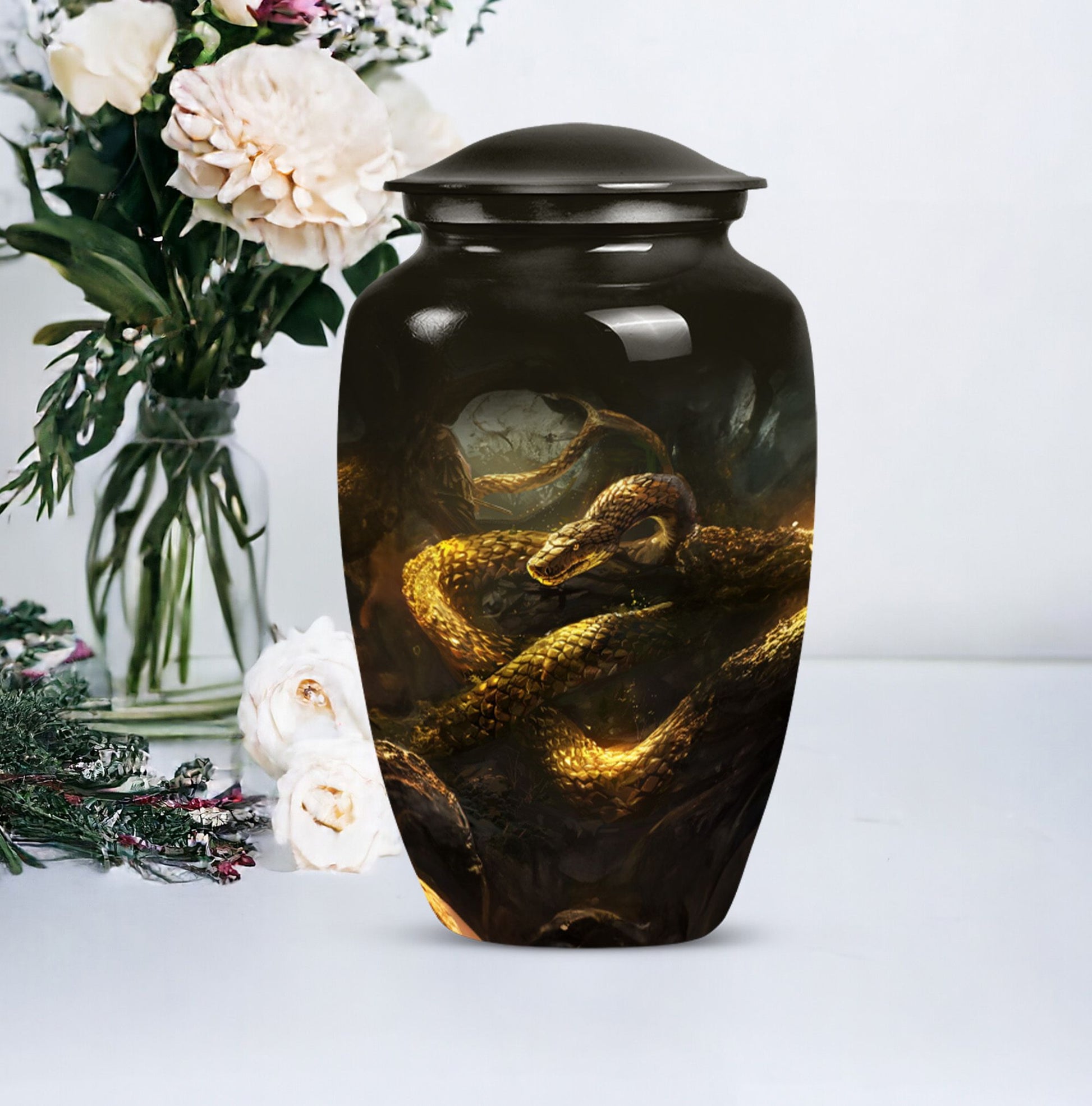 snake urn for ashes