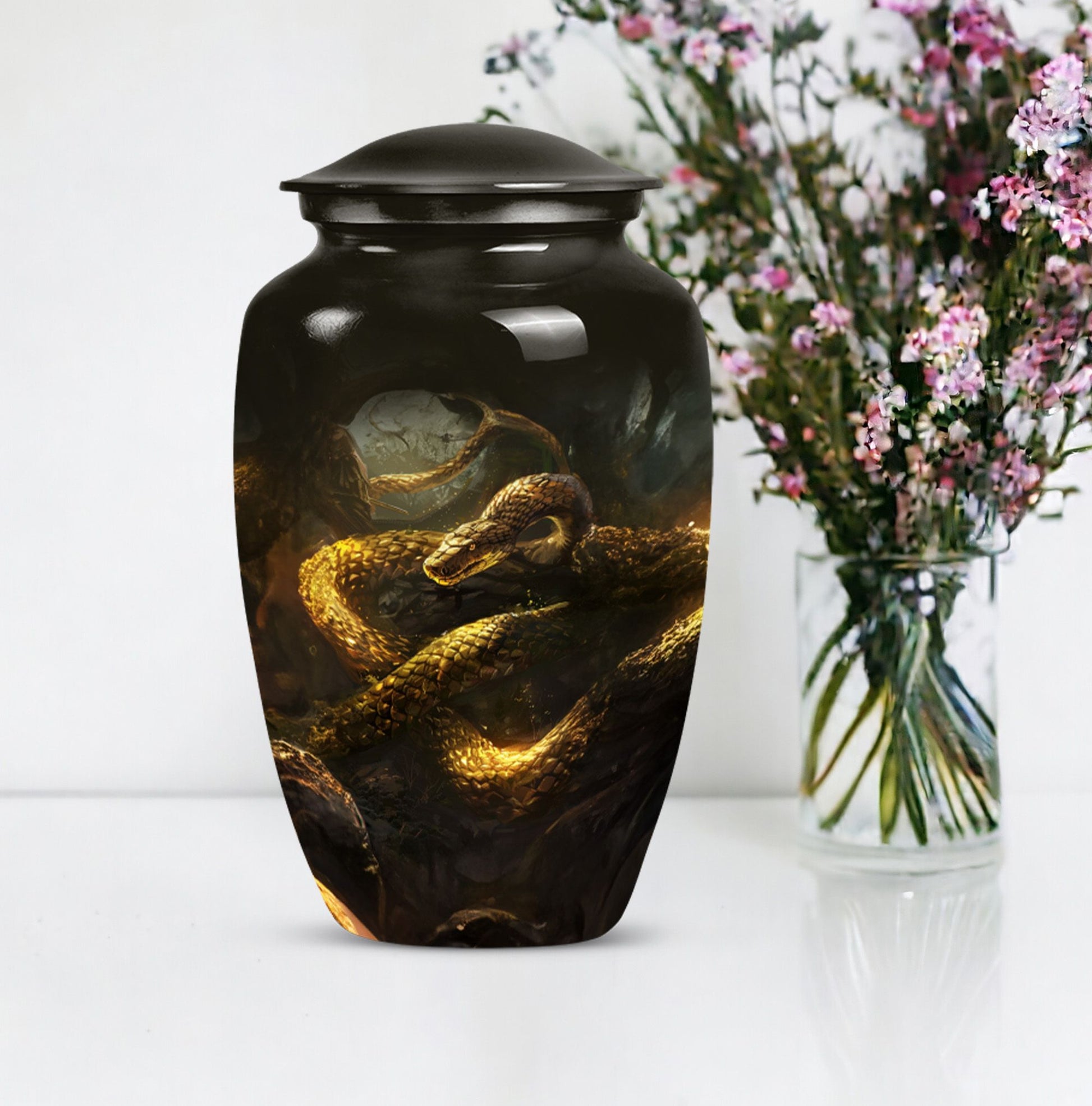 snake urn for ashes