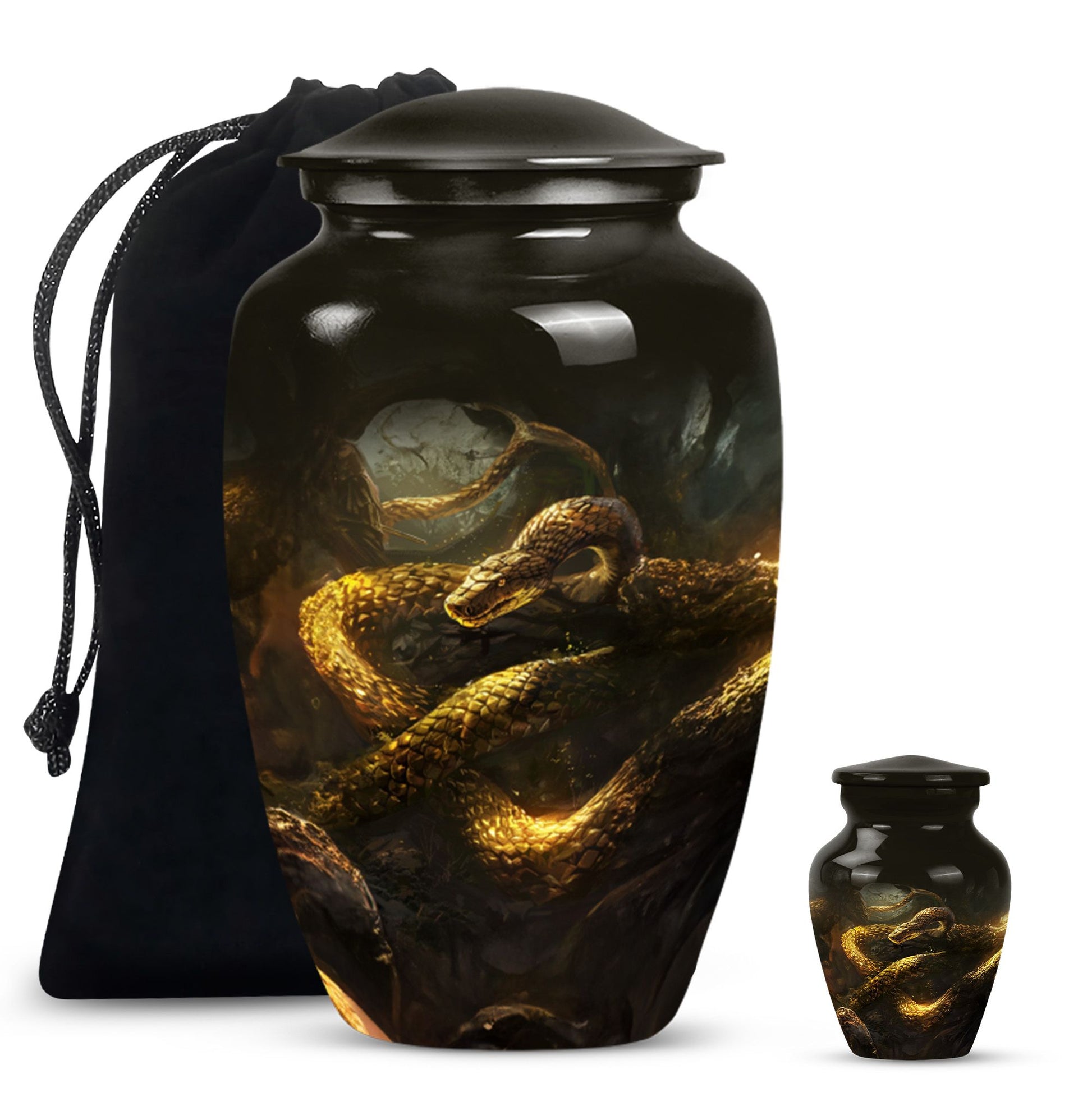 snake urn for ashes