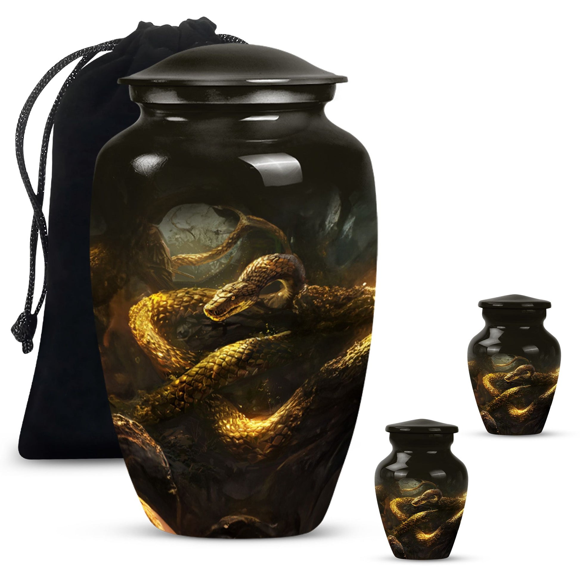 snake urn for ashes