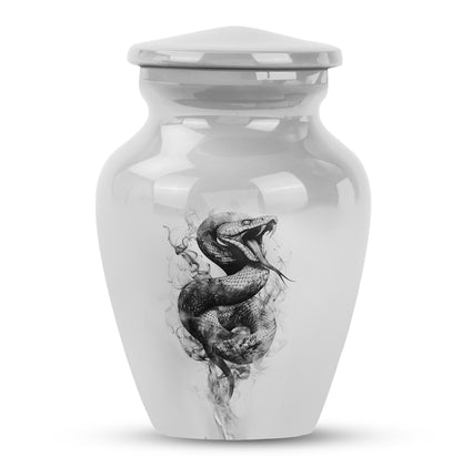 snake urn for ashes.