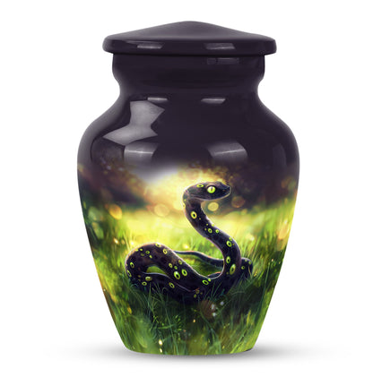 10-inch classic snake urn for women, perfect urn