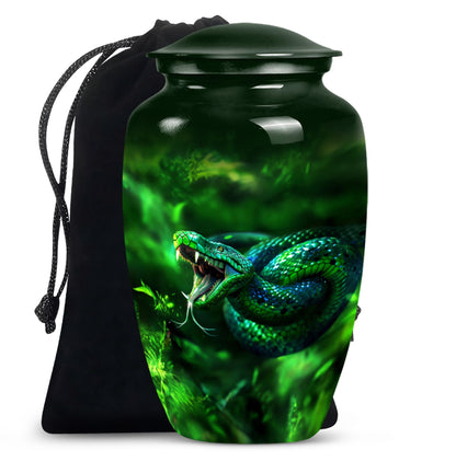 classic snake urn.