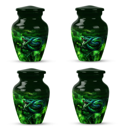 classic snake urn.