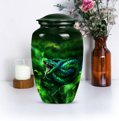 classic snake urn.