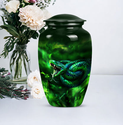 classic snake urn.