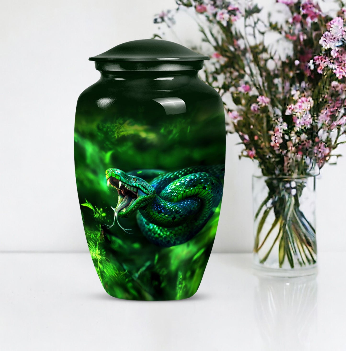 classic snake urn.