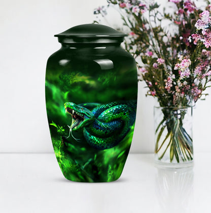 classic snake urn.