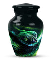Classic 10-inch snake urn.