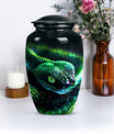 Classic 10-inch snake urn.
