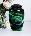 Classic 10-inch snake urn.