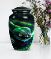 Classic 10-inch snake urn.