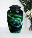 Classic 10-inch snake urn.