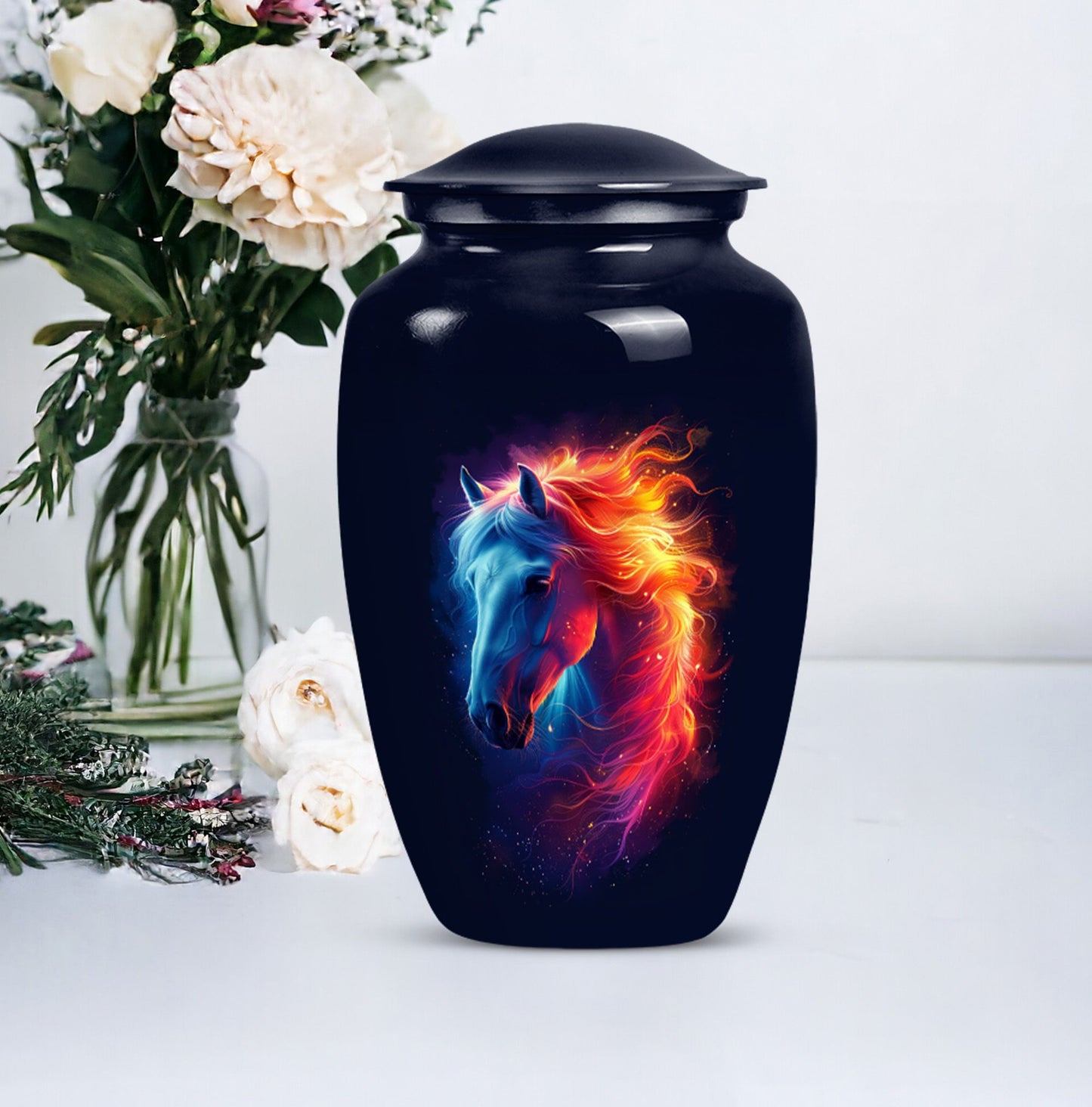 Horse Urn made of for memorial 
