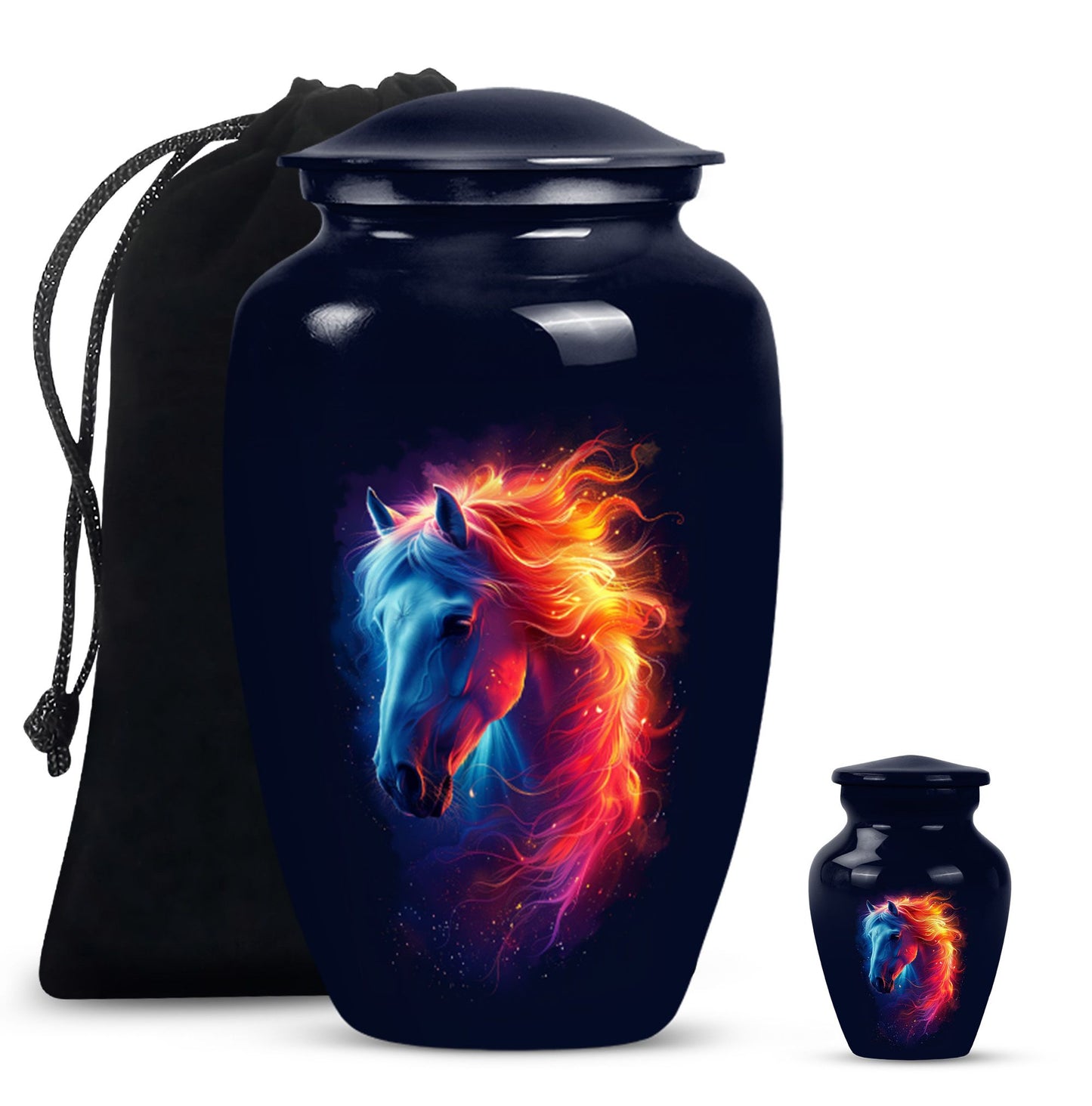 Horse Urn made of for memorial 