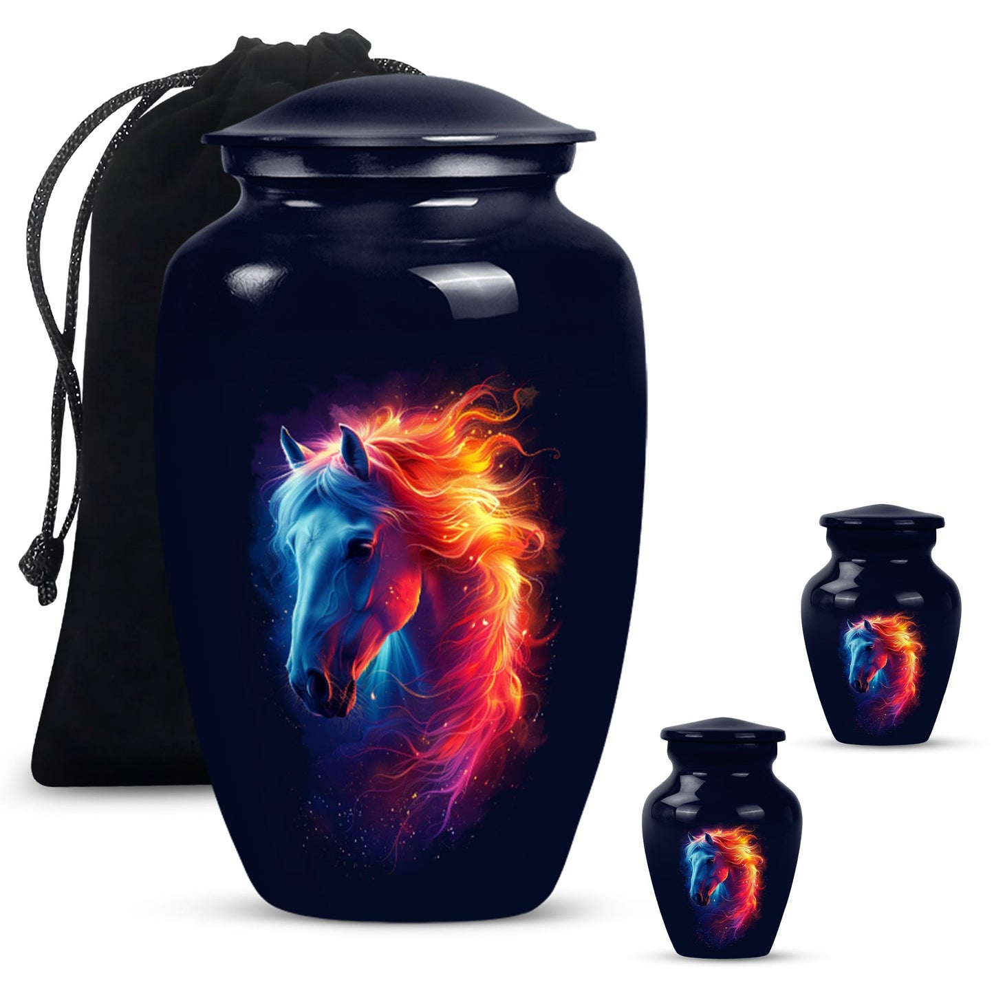 Horse Urn made of for memorial 