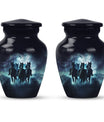 10 inch Aluminium Horse Urn, Classic Urn for burial funeral.