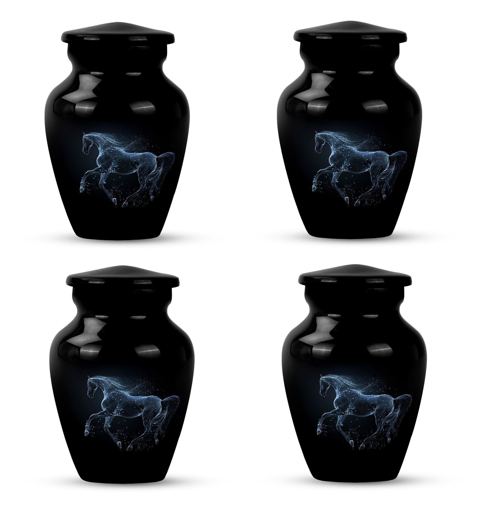 Horse Urn, large classic design for adult ashes