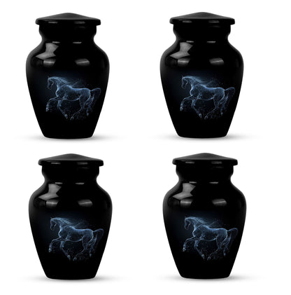 Horse Urn, large classic design for adult ashes