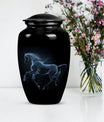 Horse Urn, large classic design for adult ashes