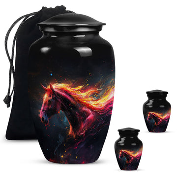 Large Urn with 2 Mini Urn