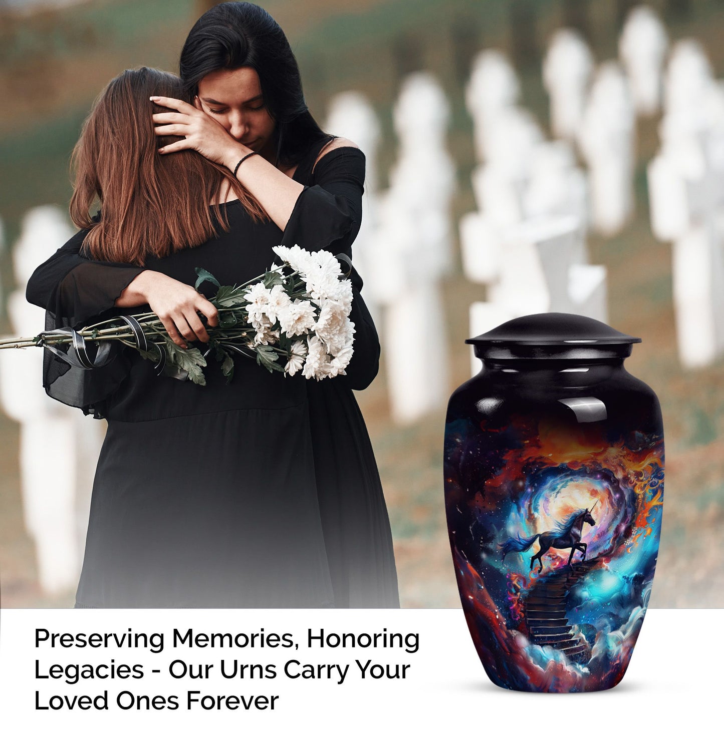 Horse Urn for male adults