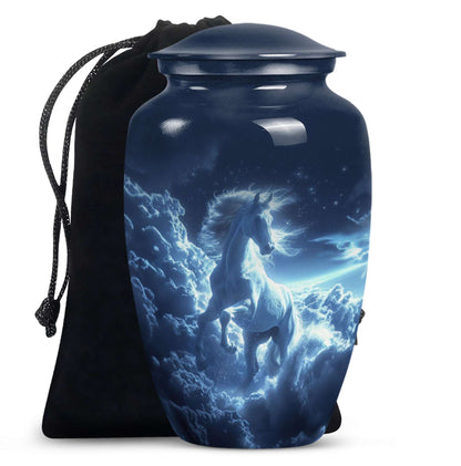 Horse Theme Cremation Urn