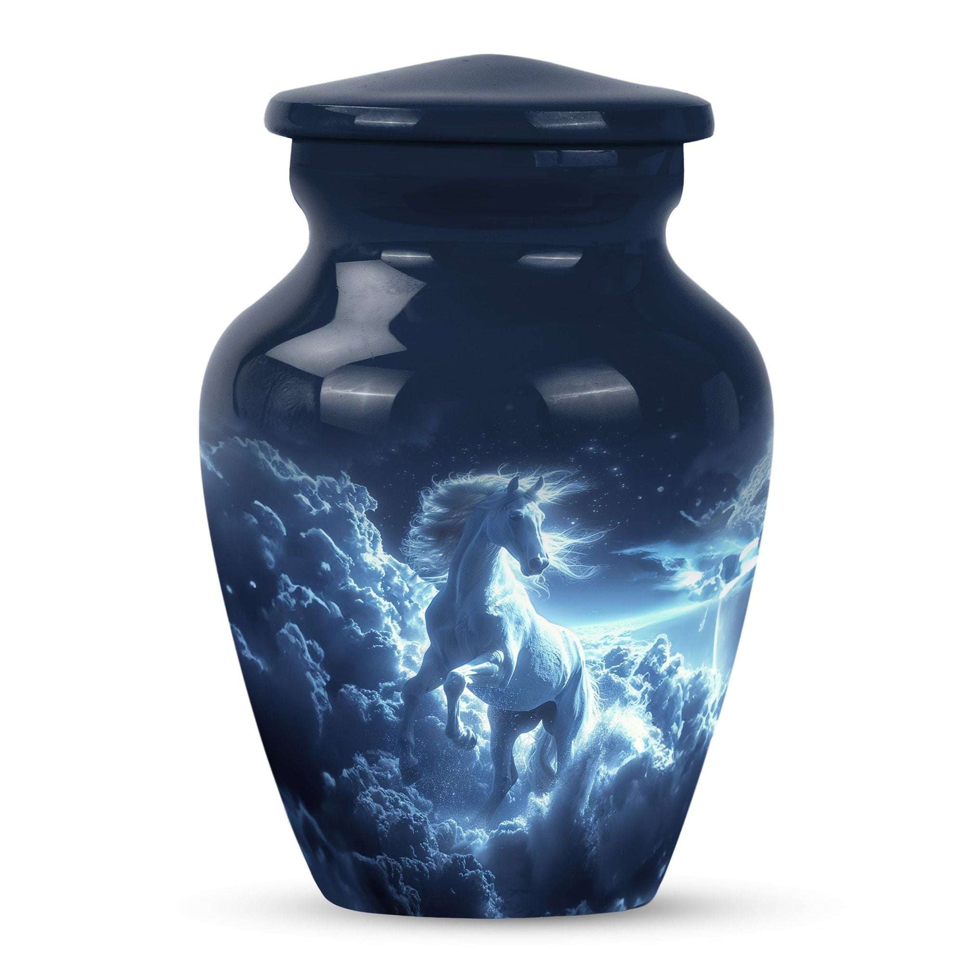 Horse Theme Cremation Urn
