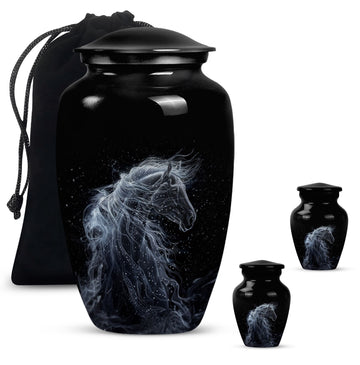 Large Urn with 2 Mini Urn