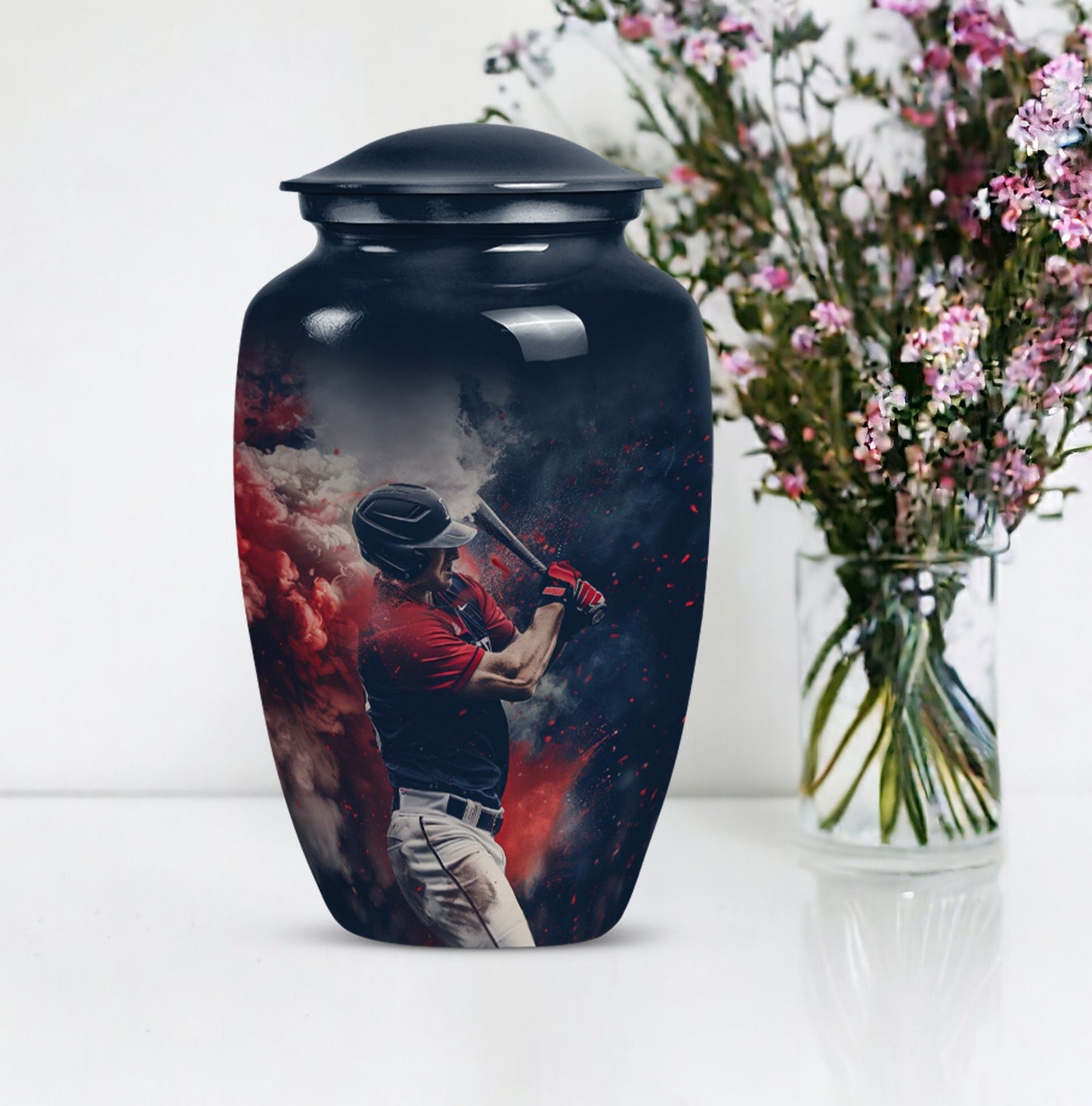 Baseball Urn for adult man's ashes