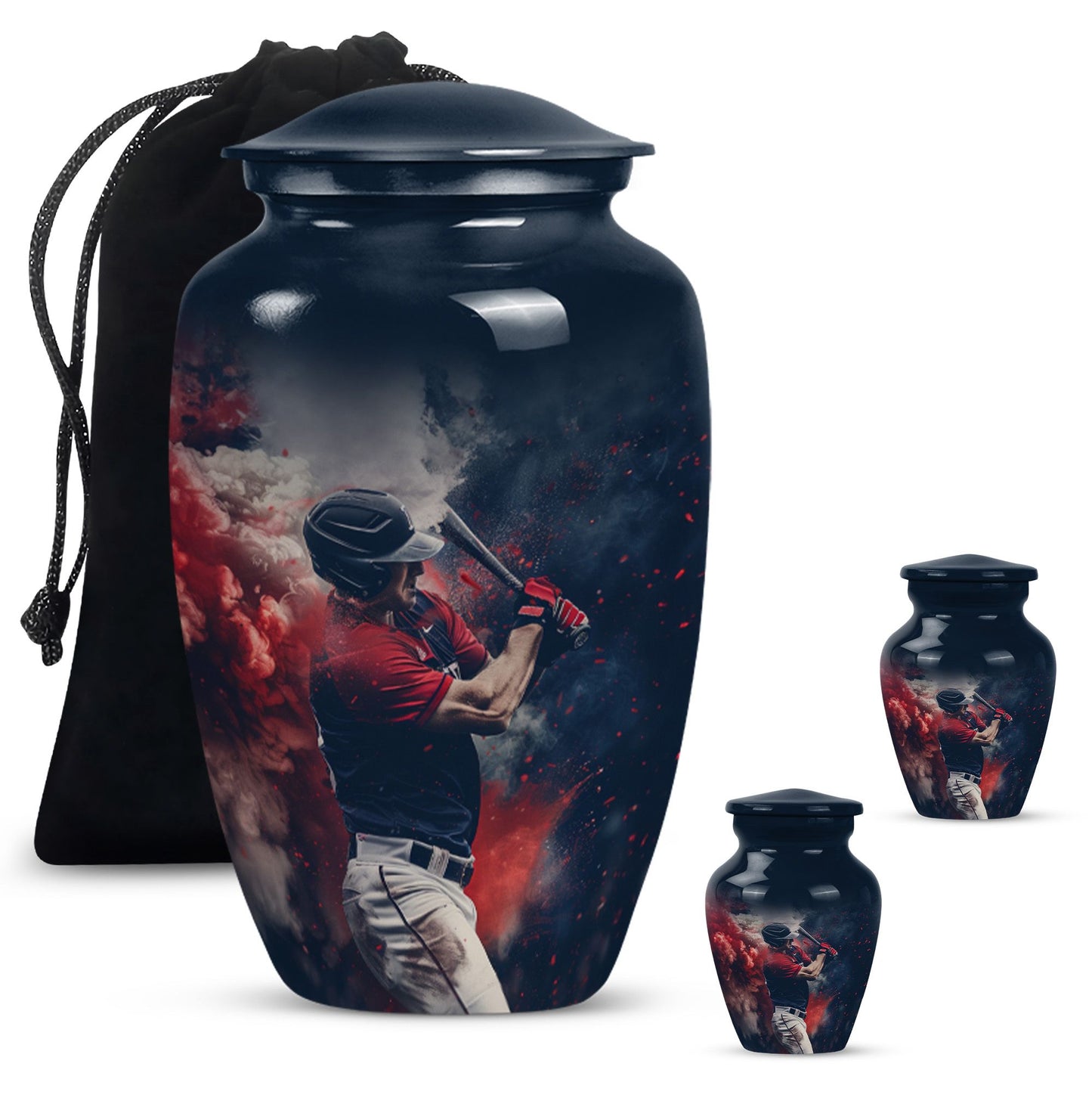 Baseball Urn for adult man's ashes
