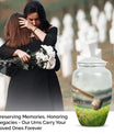 burial urn for cremation ashes