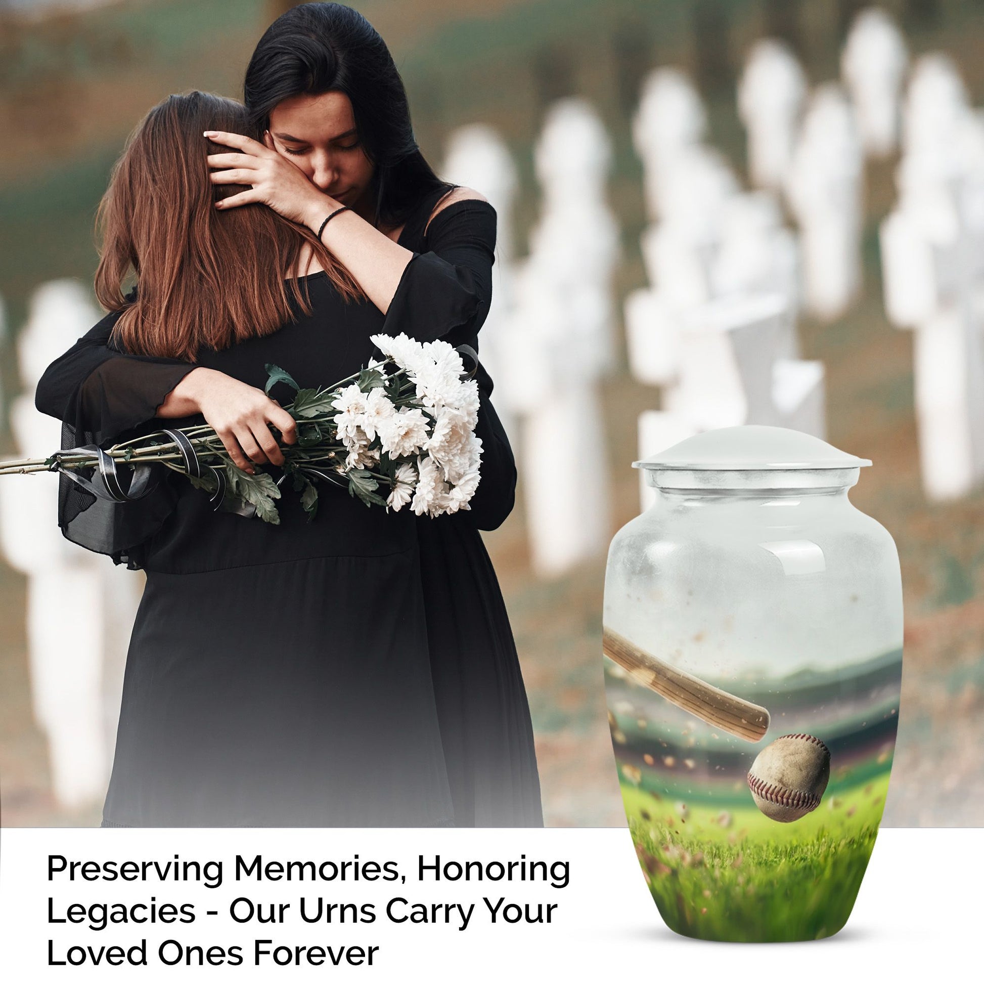 burial urn for cremation ashes