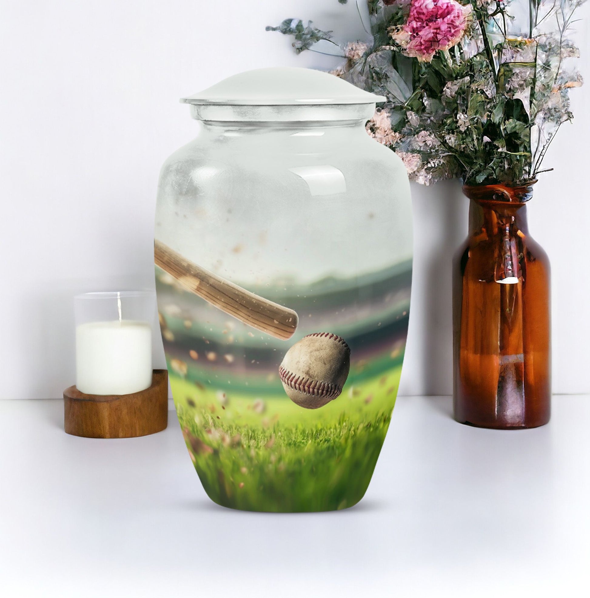 burial urn for cremation ashes