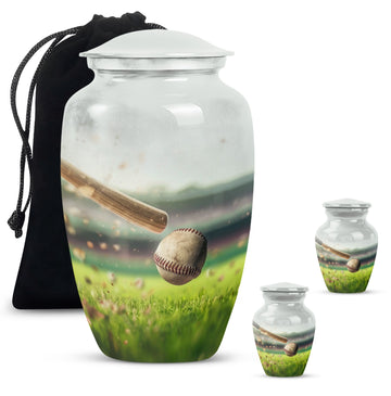 Large Urn with 2 Mini Urn