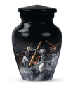 baseball urn.